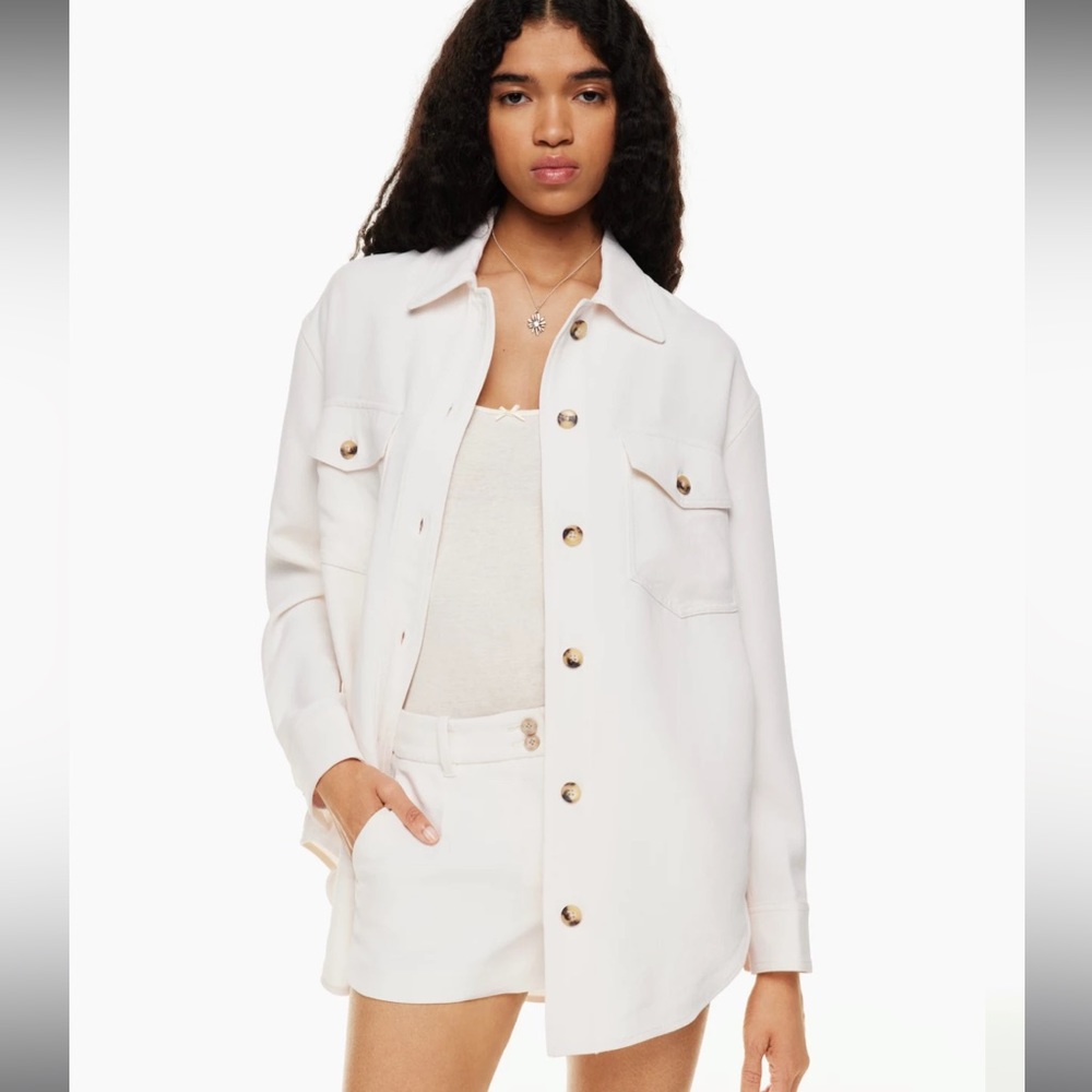 Wilfred Ganna Shirt Jacket - light birch